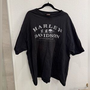 Harley-Davidson Vintage Black Anniversary Tee